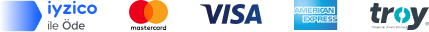 Pay with iyzico, Mastercard and Visa