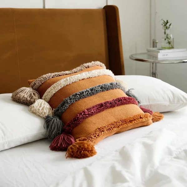 REGINA Bohemian Decor Tufted Cushion Cover Colorful Stripe Tassel Living Room Bedroom Decoration Knitted Throw Pillow.jpg Q90.jpg